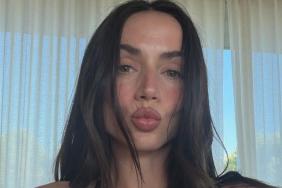 Ana de Armas Gets Flirty in Plunging Top Dipping Dangerously Low