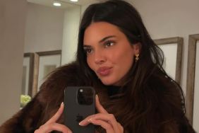 Kendall Jenner Puts on a Leggy Display in Bodysuit That Plunges to Her Waist