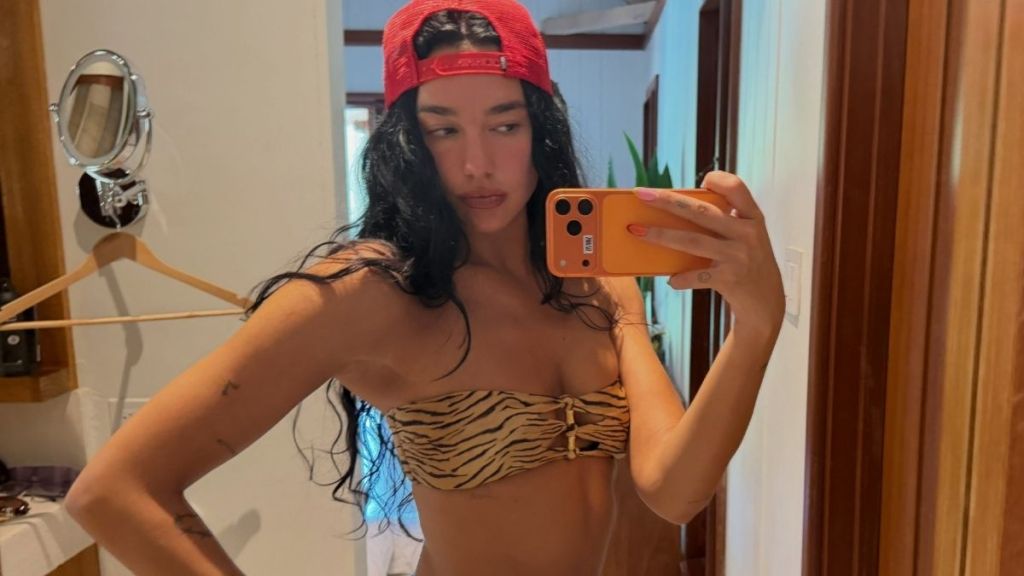 Dua Lipa’s See-Through Dress Leaves Her Bra Completely on Display