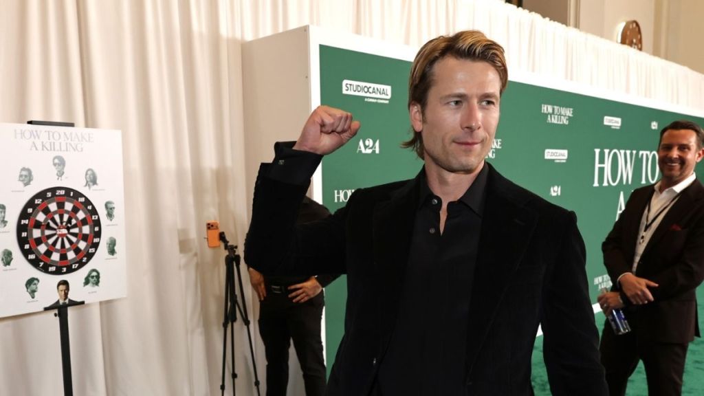 Glen Powell Confesses Which Steamy Co-Star Kiss Left Him an Anxious Mess
