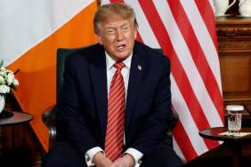 Donald Trump’s Attempt to Cover Bruised Hand Is Hard to Miss in Ireland