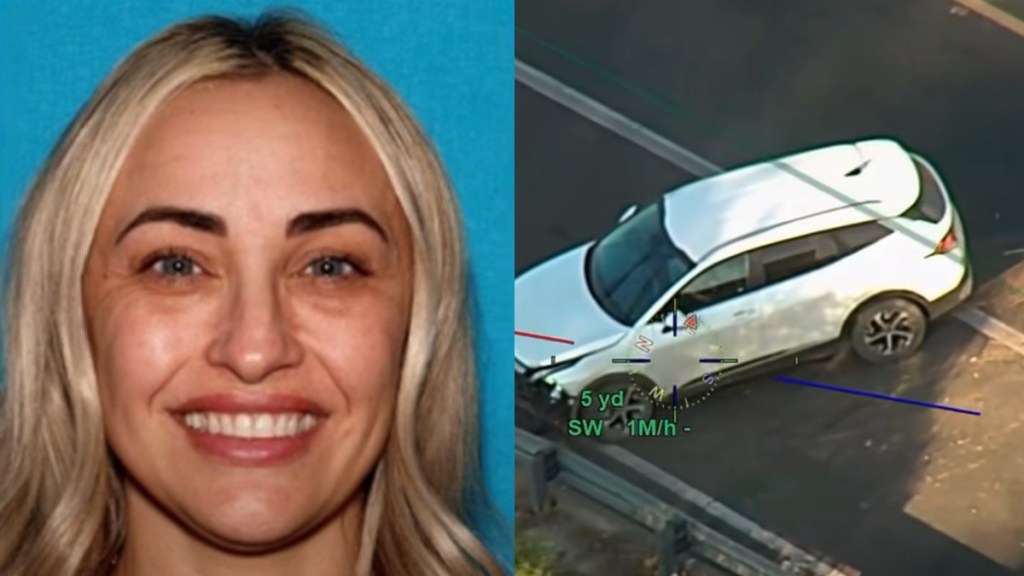 Child Flees Car Female Drunk Driver Crash DUI Hit Run Fresno California