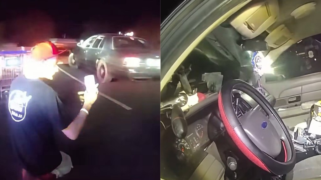 Convicted Felon Impersonate Police Officer Car Crown Vic Albuquerque