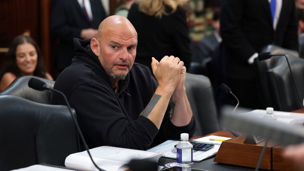 John Fetterman’s Latest Republican Comment Is Not What He Meant to Say