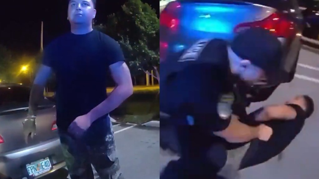 Man Learns Hard Lesson Cop Trash Talking Marlon Moraes UFC MMA Florida