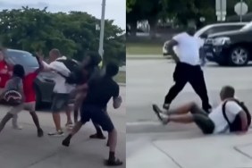 Man Threatened Middle Schoolers Kids McDonald's Viral Video Florida Fight