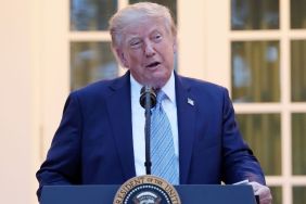 Donald Trump Posts AI Image Depicting Banned News Outlets as Trash Bags
