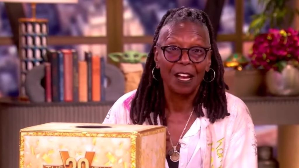 Whoopi Goldberg Gives The View Audience a Surprise Giveaway