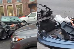 Teen Driver Crashes Into 13 Cars Flees on Foot New York