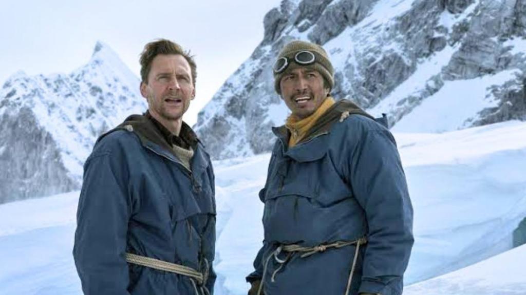 Tom Hiddleston & Willem Dafoe’s Mount Everest Ascent Makes History in Tenzing Movie Poster