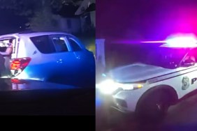 Video Man Stealing Police Car Not Knowing Brake Crash Home Dayton Ohio Chase Stolen Cruiser