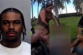 Video Man Strike Girl Dirt Bike Fleeing Escape Scene Miami Florida