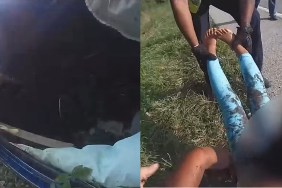 Video Mother Trapped Daughter Upside Down Car Crash Rescue Teen Missouri Police Highway Patrol