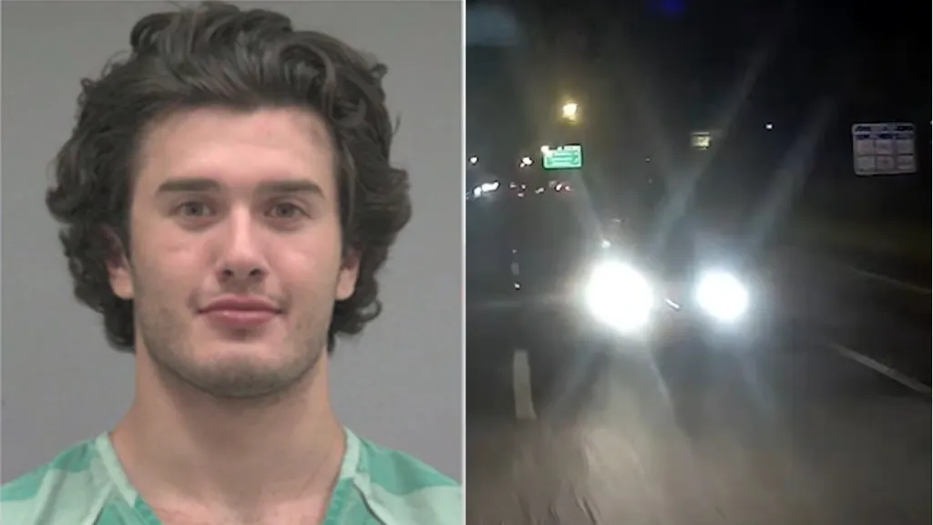 Video Teen Driving Opposite Direction Wrong Way High Blood Alcohol Level DUI Crash Florida