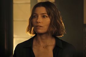Jessica Biel Flexes Muscles in Matchbox Movie Workout After Viral Backless Look