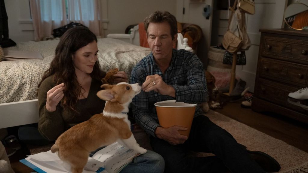 Dennis Quaid & His Basset Hound Take on a Family Crisis in A Dog’s Perfect Christmas Trailer