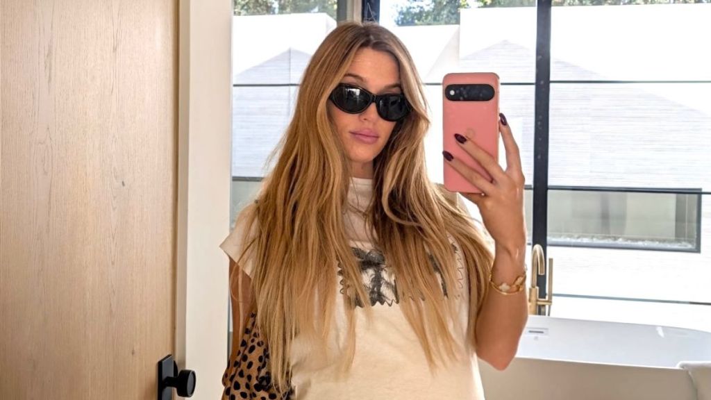 Alex Cooper’s Baby Boy Wears the Cutest Lil’ Cardigan in First Photo