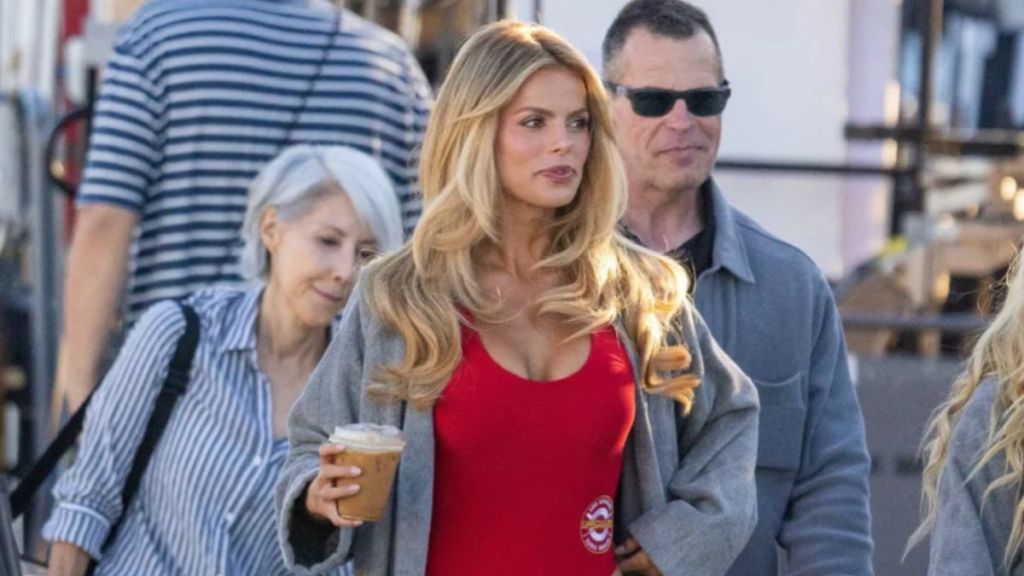 Baywatch's Brooks Nader Throws Stephen Amell a Curveball Over Their 'Love Story'