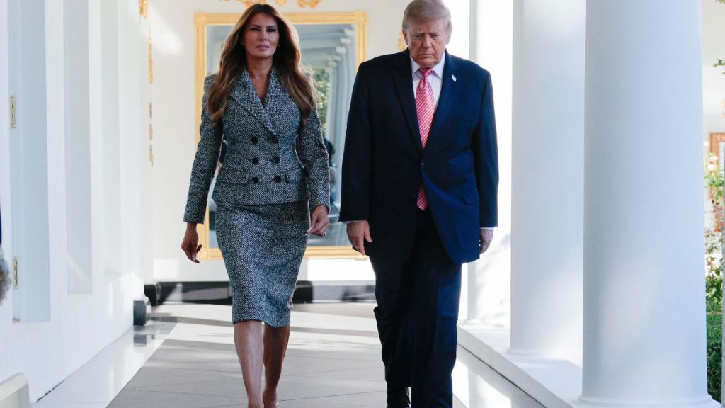 Donald Trump Asks Bizarre Question About Melania's Signature at Her Event