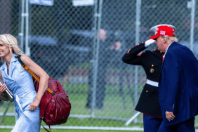 Donald Trump Misses a Salute, Then Natalie Harp Takes the Lead Among Aides