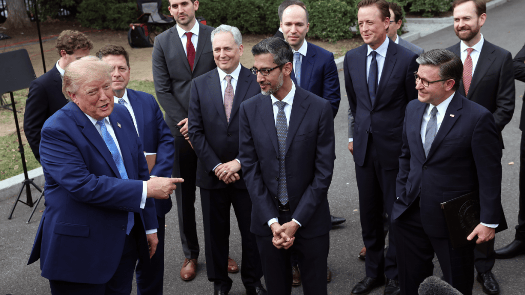 Donald Trump Says Google CEO Refused His Idea to Rename the Atlantic Ocean