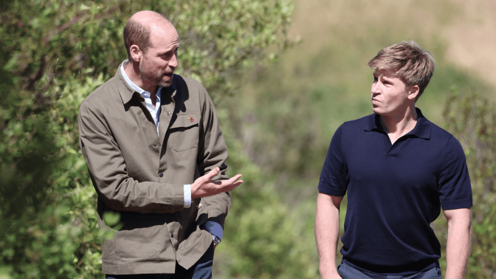 Prince William & Robert Irwin's Bromance Blossomed Over 'Mutual Pain' — Source