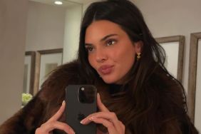 Kendall Jenner Turns up the T-Shirt To Reveal a Bra in a Seriously Teasing Look