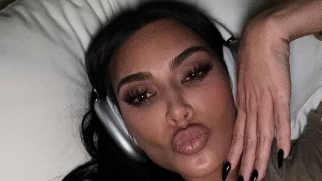 Kim Kardashian’s Sheer Pants Are So Wildly Revealing, They Steal the Entire Show