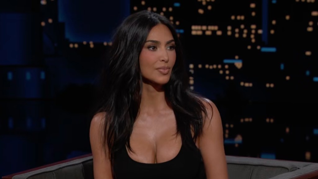 Kim Kardashian Jimmy Kimmel