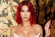 Megan Fox Brings Major Halloween Vibes in Fully See-Through Lace Dress