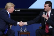 Donald Trump's Arizona Rally Mixes Midterm Warning With Charlie Kirk Tribute