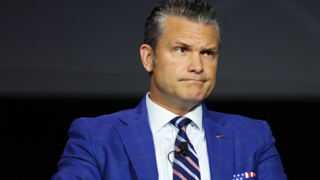 Pete Hegseth Faces Protesters Who Call Him a 'Coward' at Army Event