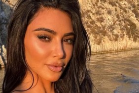 Kim Kardashian Goes Scuba Diving in Birthday Photos, Stuns in Brown Dress