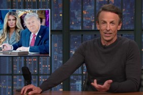 Seth Meyers Mocks the One Word Donald Trump Added to Melania Compliment