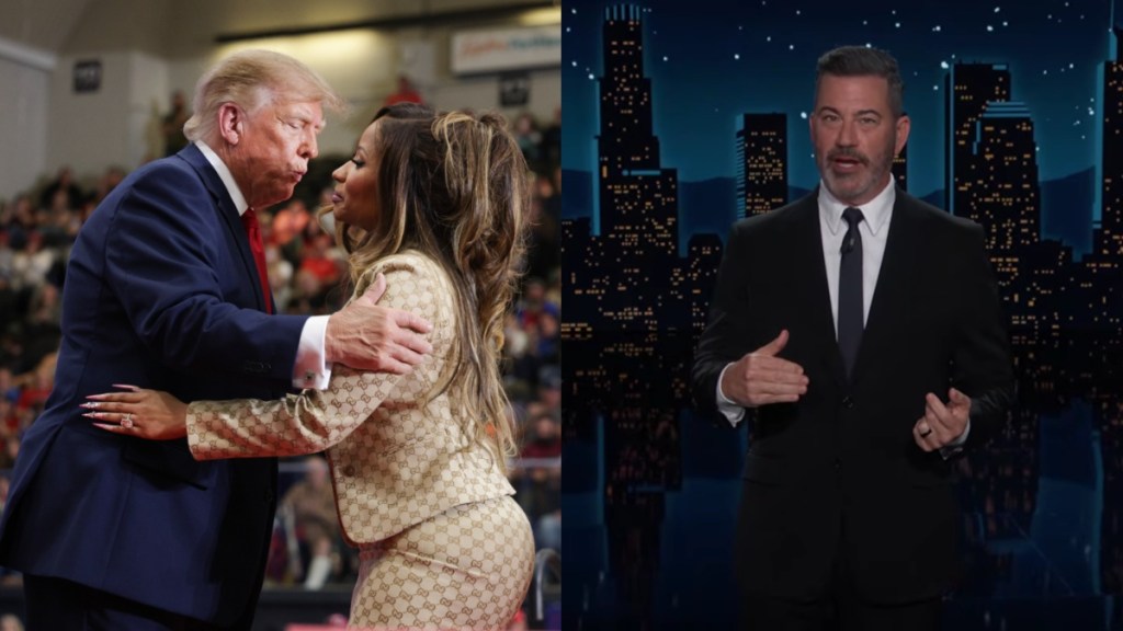 Donald Trump’s ‘Beautiful A—’ Comment on Nicki Minaj Grosses Out Jimmy Kimmel