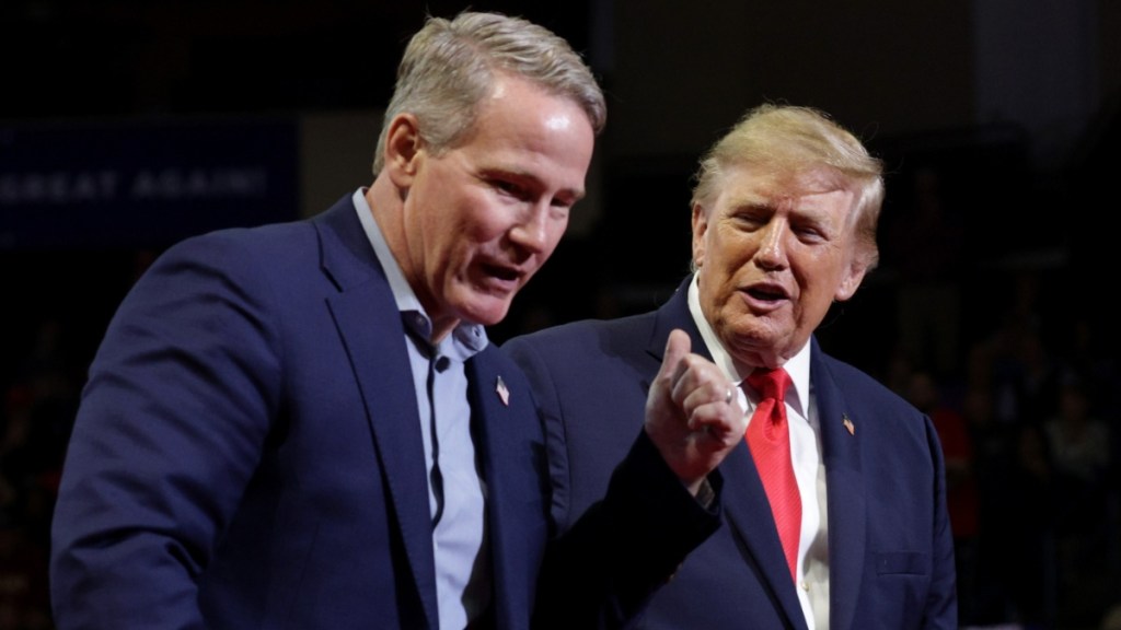 Donald Trump Praises Jon Husted's Body, Then Questions Ken Paxton's