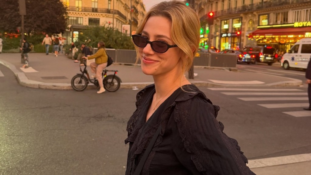 Lili Reinhart's Lace Dress Goes See-Through Down Below in Photo Dump