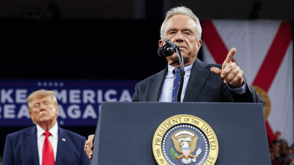 RFK Jr. Posts Donald Trump Travel Photo, but Natalie Harp Gets the Attention