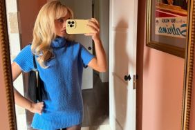 Sabrina Carpenter’s Thigh-Baring Minidress Leaves Plenty of Leg on Display