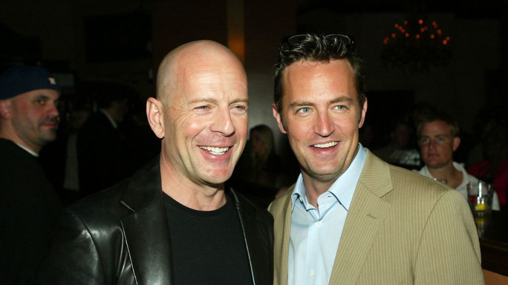 Matthew Perry's Ex Has a Wild Story About Bruce Willis' Private Jet