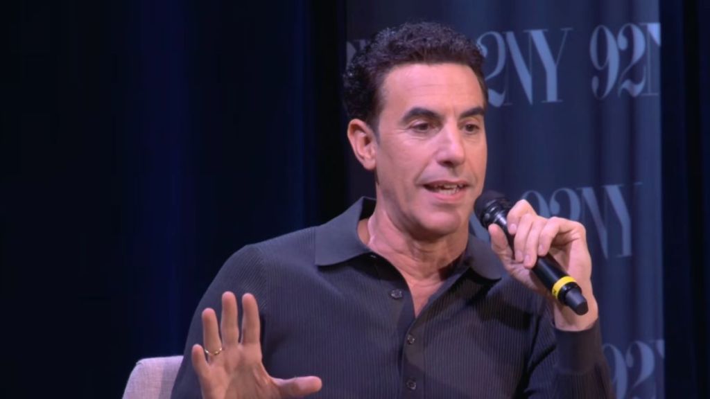 Sacha Baron Cohen Takes Bizarre Turn as Donald Trump's Unofficial Hype Man
