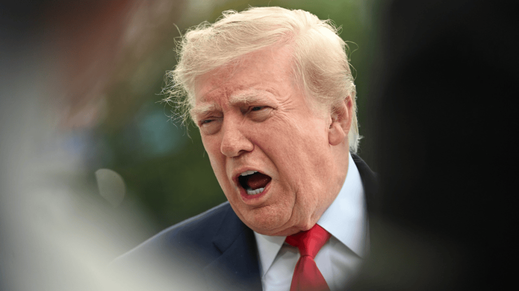 Donald Trump criticizes an NBC News reporter while defending Vivek Ramaswamy’s controversial campaign ad targeting Amy Acton