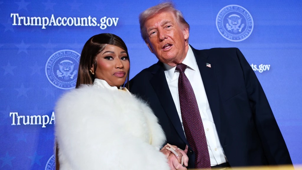 Donald Trump's Nicki Minaj Greeting Sparks Questions About Her MAGA Timeline