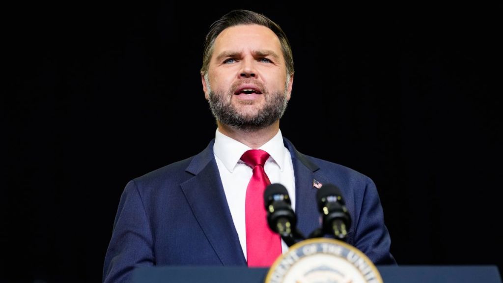 JD Vance's Michigan Rally Crowd Gets Attention for More Than His Speech