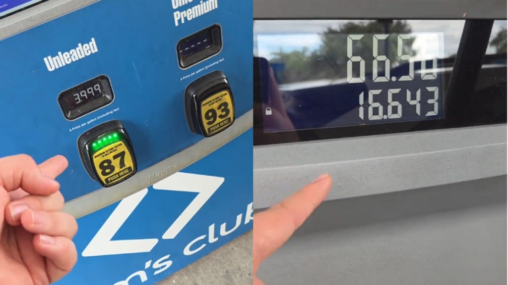 Man Fills Wife Car Regular Gas Premium Fuel Lexus TikTok