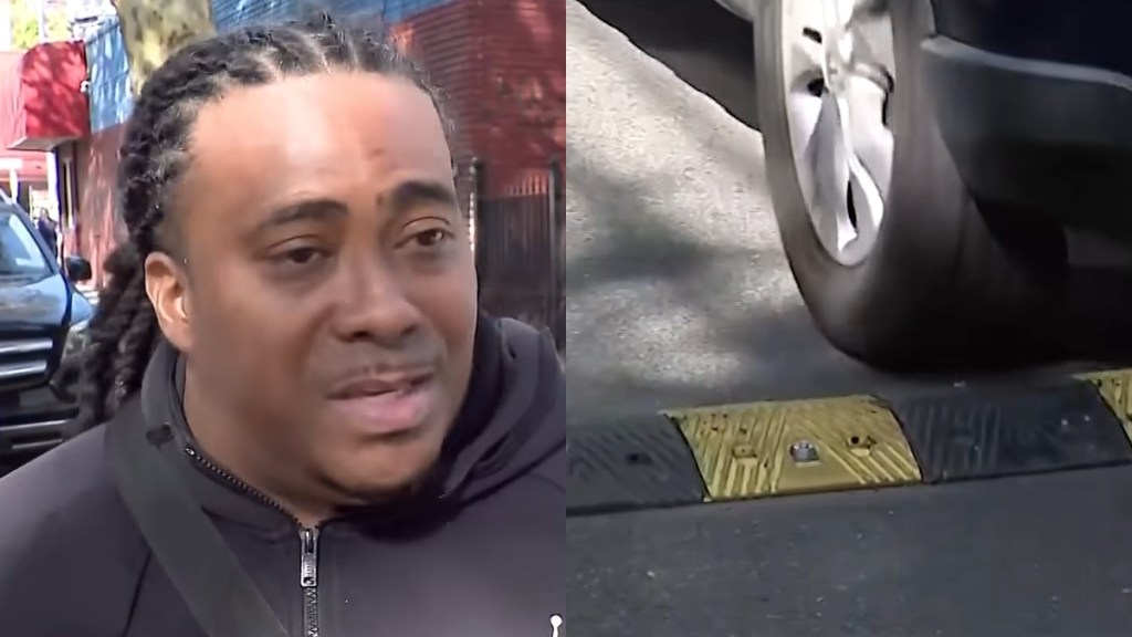 Man Speed Bumps Residents Support City Removes Them New York City Brooklyn