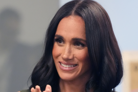Meghan Markle showcases her gold Ōura Ring while promoting her As Ever advent calendar.