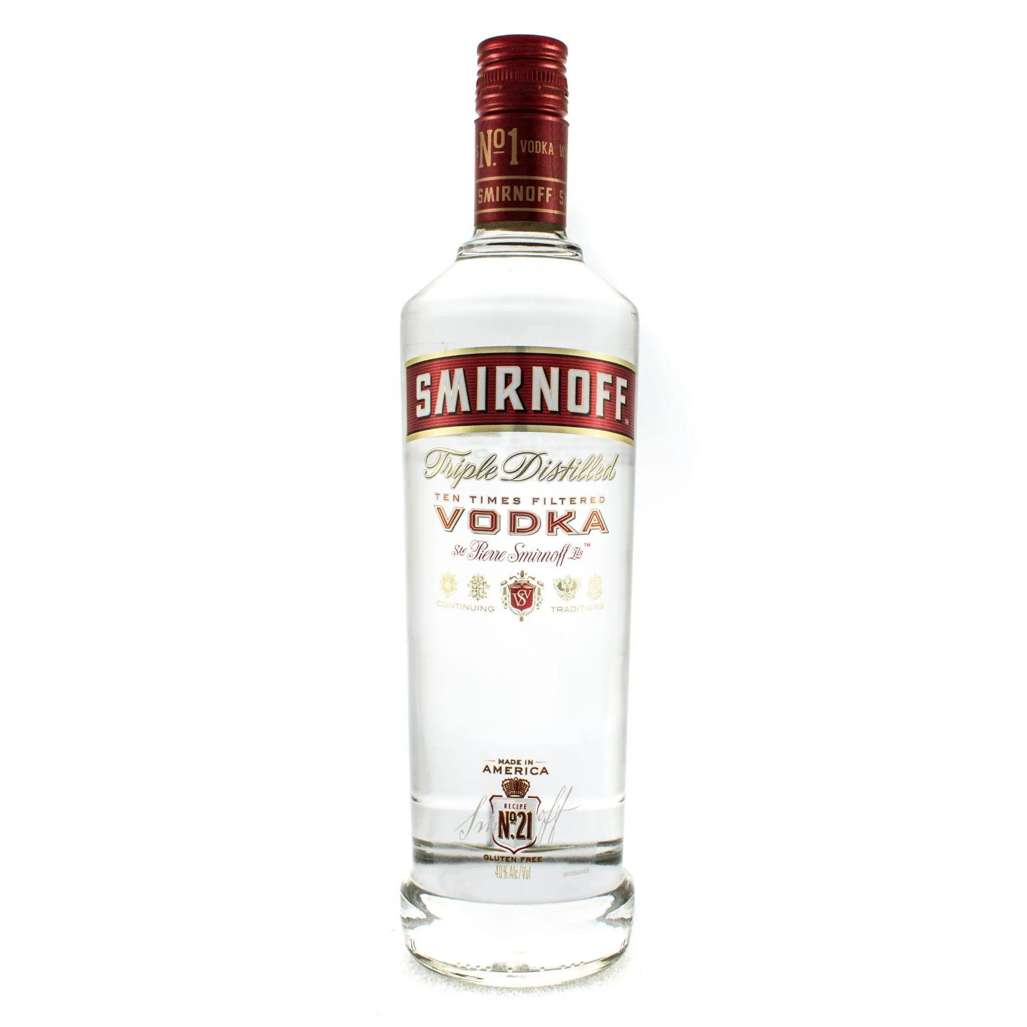 10. Smirnoff No. 21 