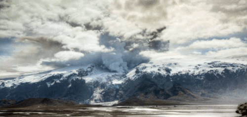 10. The Icelandic Volcano Eruption: 2010