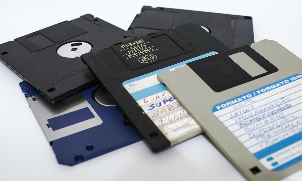 3. Floppy Disks (3.5 inch)